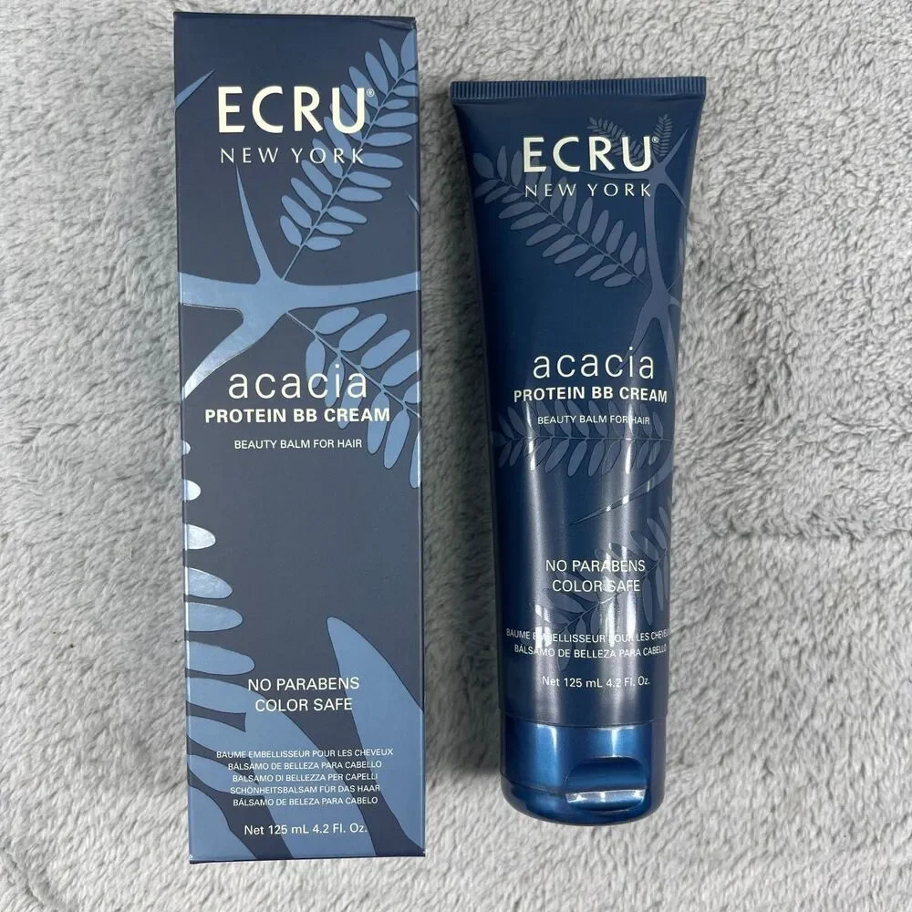 Ecru Acacia Protein BB Cream Beauty Balm For Hair 4.2 oz No Parabens Color Safe